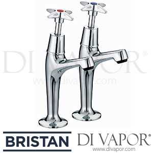 Bristan VAX HNK C X Head High Neck Pillar Taps Spare Parts